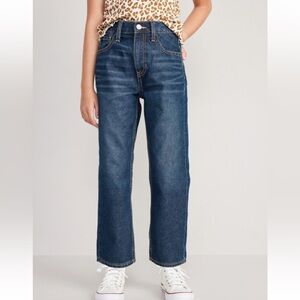 NWT- Old Navy - girls 12. Slouchy Straight Jeans